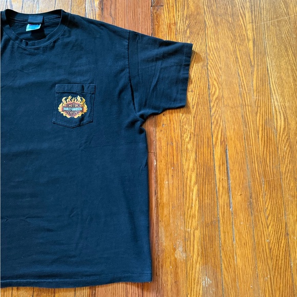 1988 Harley-Davidson Single Stitch Vintage Pocket T-Shirt - Picture 10 of 15
